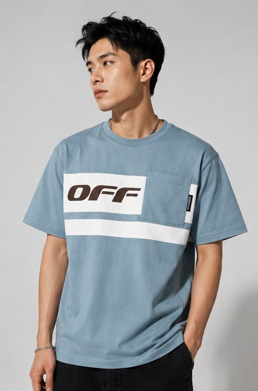 OFF Premium Cotton Plating T-Shirt